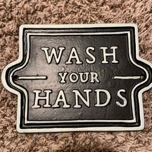 Hearth & Hand with Magnolia Wash Your Hands Sign